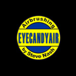 eyecandyair goalie mask and helmet painting logo