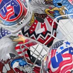 jon quick tim thomas team usa goalie masks by eyecandyair