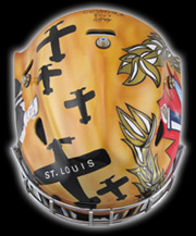 EYECANDYAIR Airbrushing for Goalie Masks and helmets