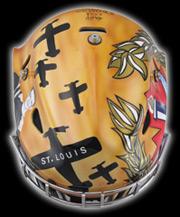 EYECANDYAIR Airbrushing for Goalie Masks and helmets