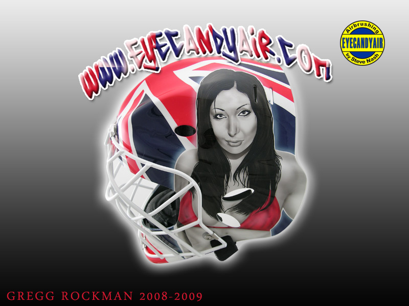 Goalie Mask Airbrush Custom Painted Portaiture Tribute Sportmask Mage by Steve Nash- Toronto