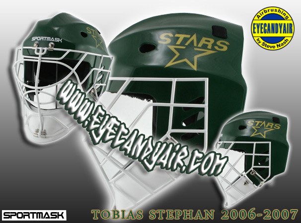 Tobias Stephan 2006 Custom Airbrush Painted Sportmask Mage by EYECANDYAIR