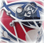 Ben Scrivens 2015-16 Montreal Canadaiens Lemmy Kilmister Alexisonfire tribute goalie mask airbrushed by Steve Nash of eyecandyair