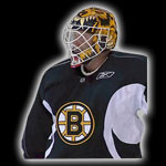 Tim Thomas Demon Bear mage goalie mask